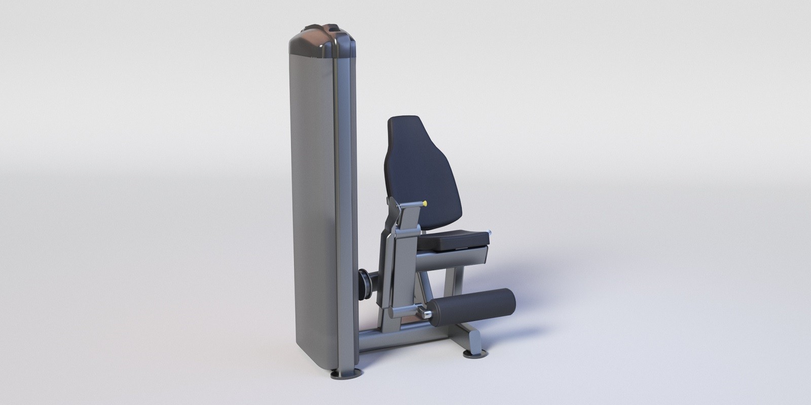 LEG EXTENSION MACHINE - Professional 3D Gym Model by N/A
