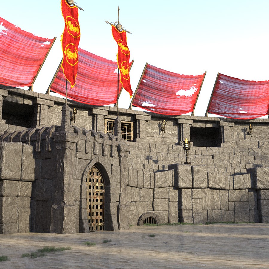 Ancient Arena for Daz Studio by N/A