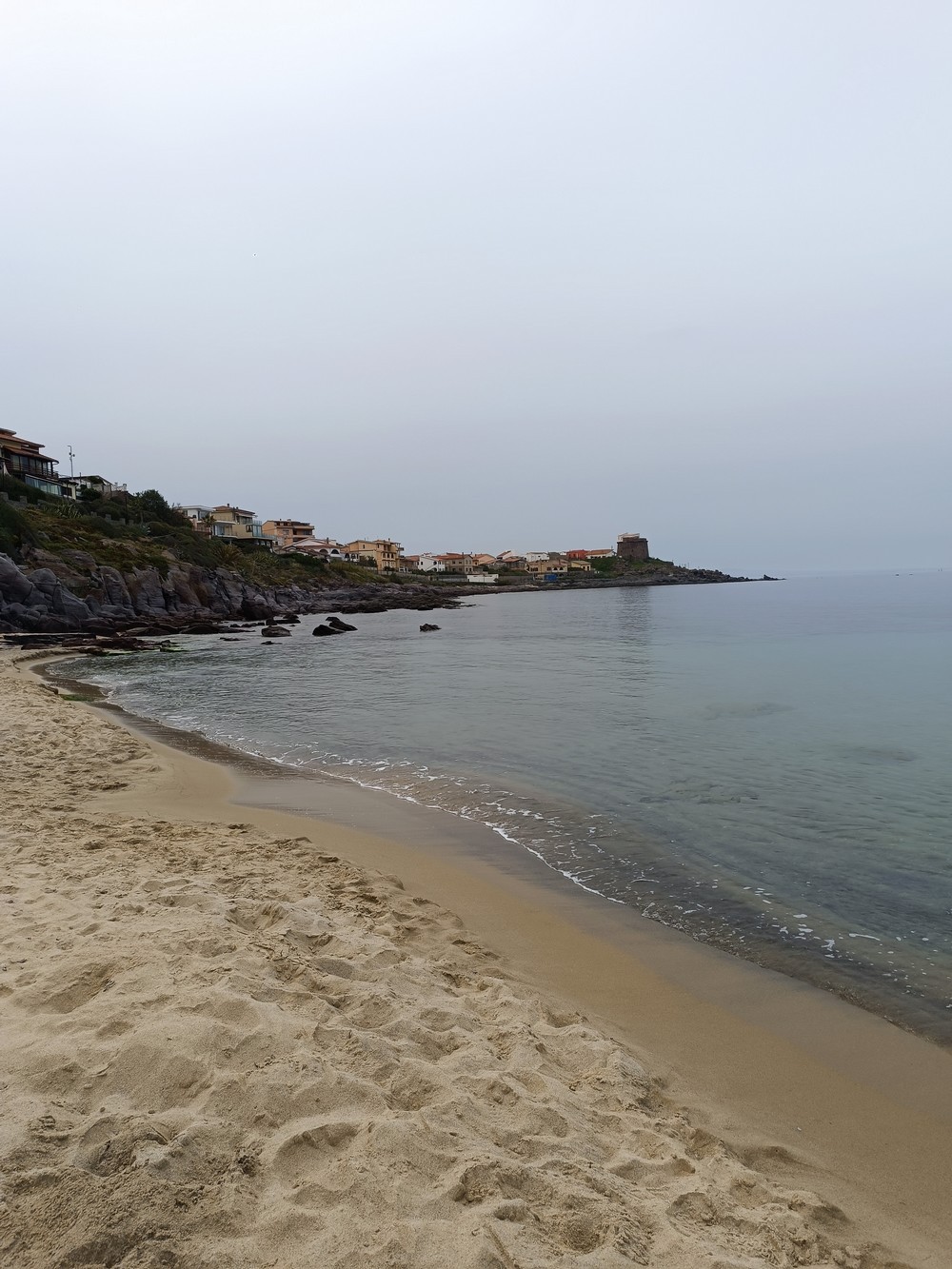A walk in a little beach by N/A