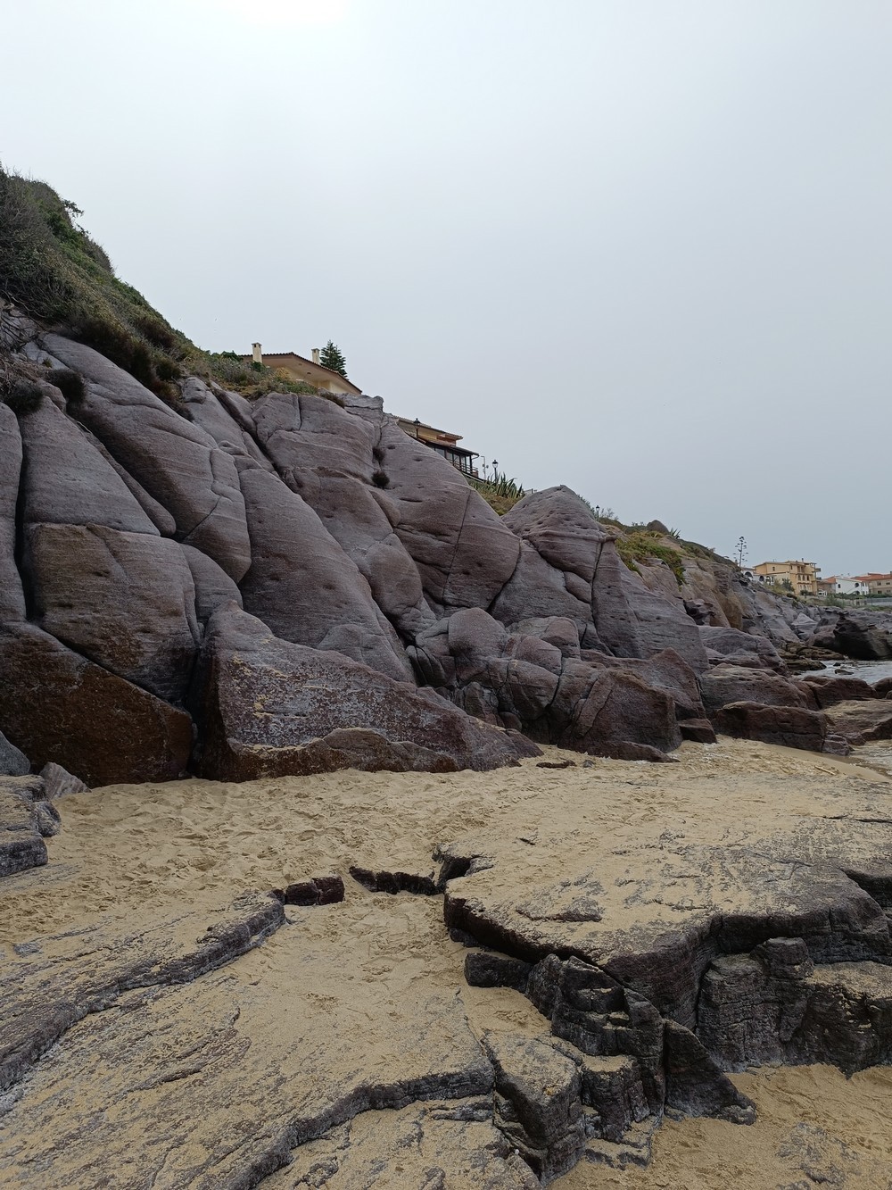 A walk in a little beach by N/A