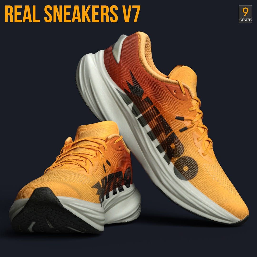 Slide3D Real Sneakers V7 for G9 by N/A