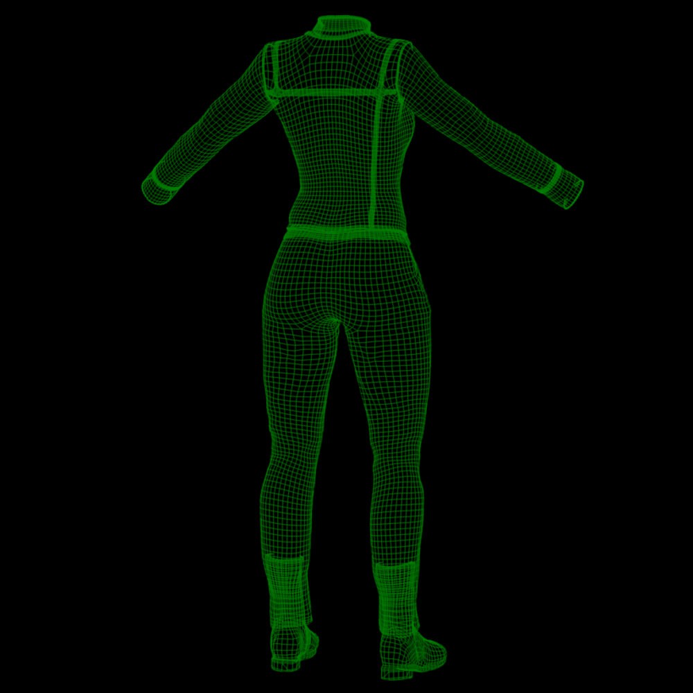 Army Of Light Uniform for La Femme 2 for Poser by N/A