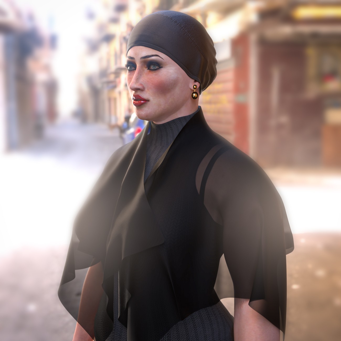 EliteDZ_Hijab Cap G8F by N/A