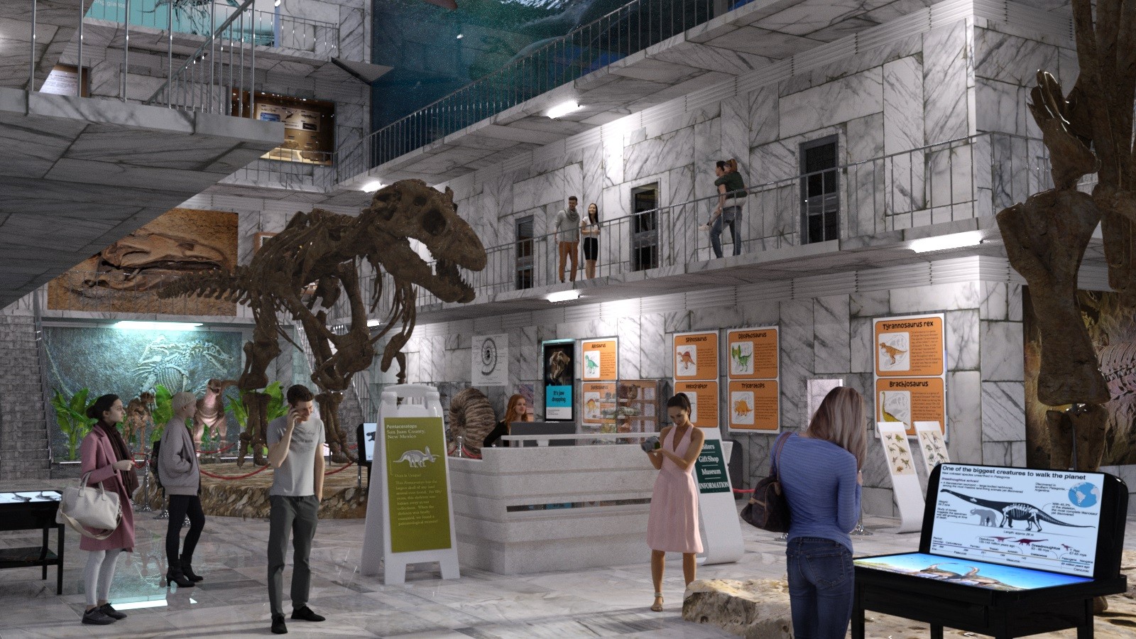 Dinosaur Museum for DAZ by N/A