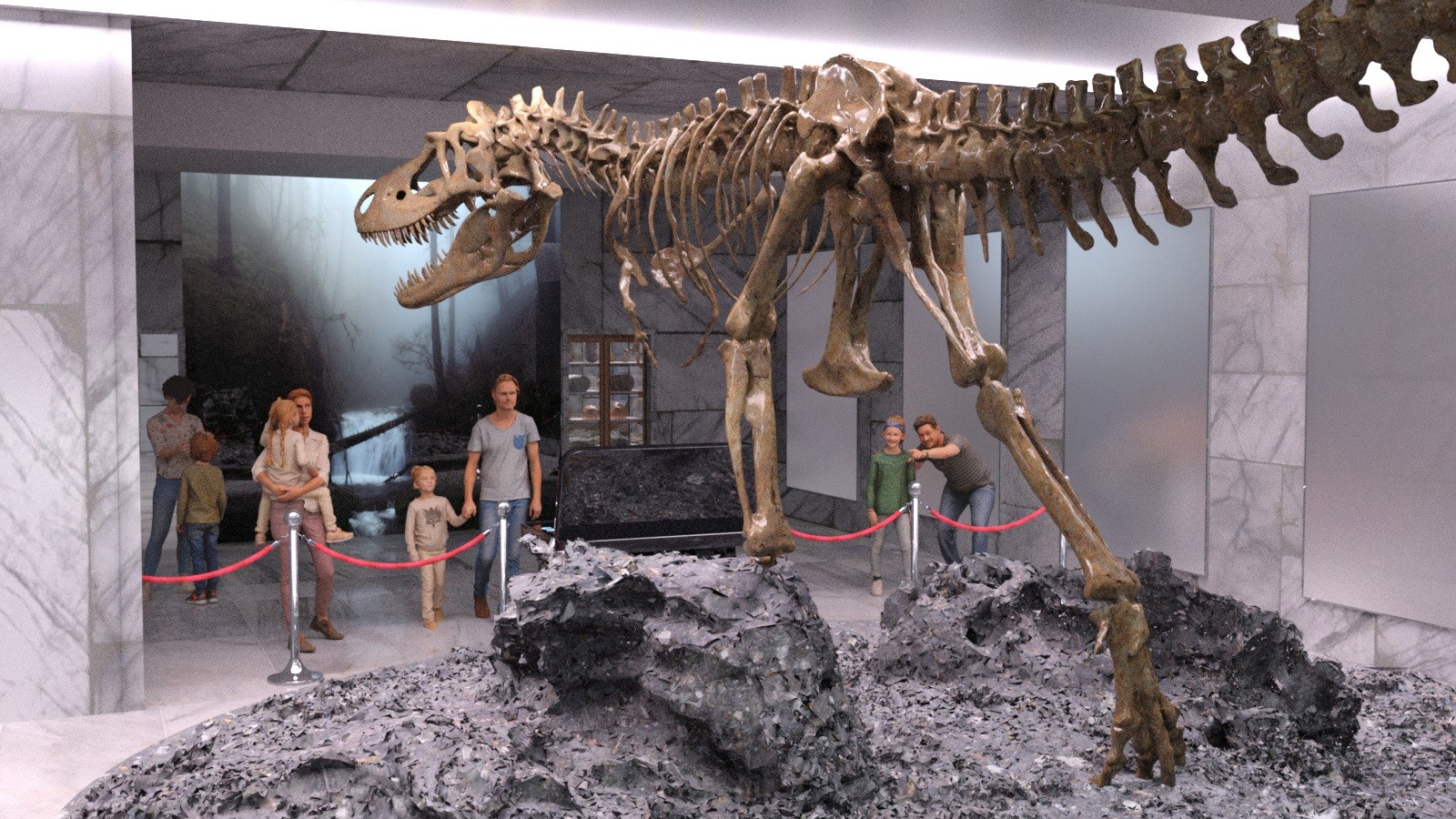 Dinosaur Museum for DAZ by N/A