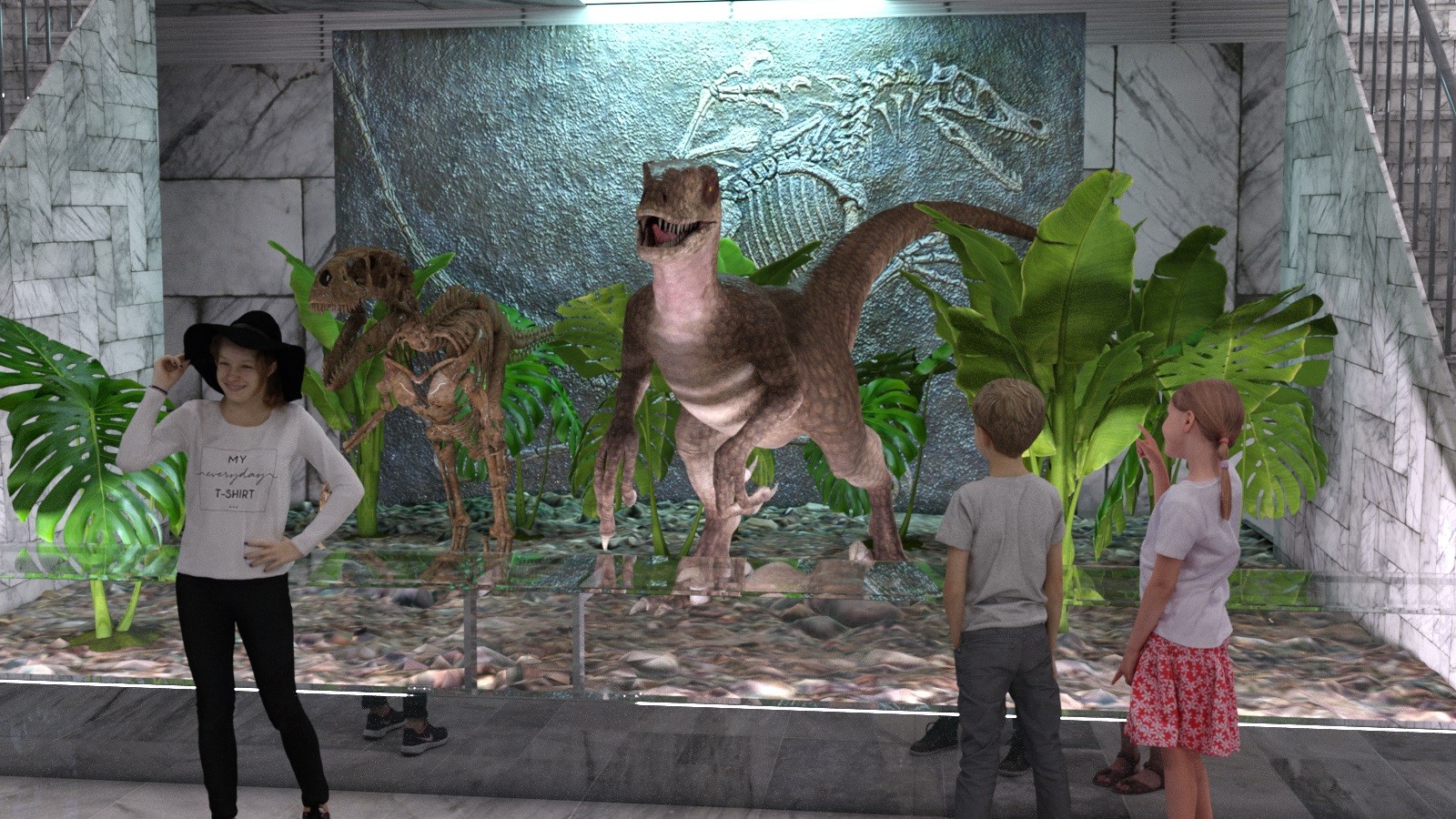 Dinosaur Museum for DAZ by N/A