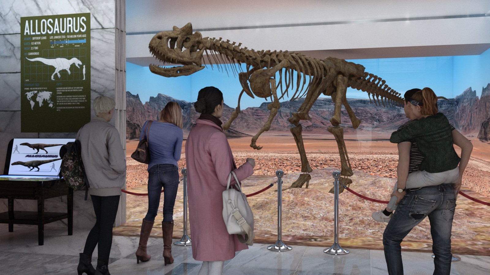 Dinosaur Museum for DAZ by N/A