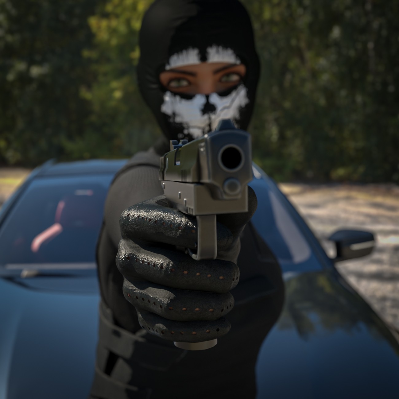 EliteDZ Driving Gloves for G8F by N/A