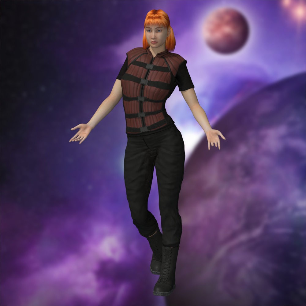 Peacekeeper Commando  for La Femme 2 for Poser by N/A