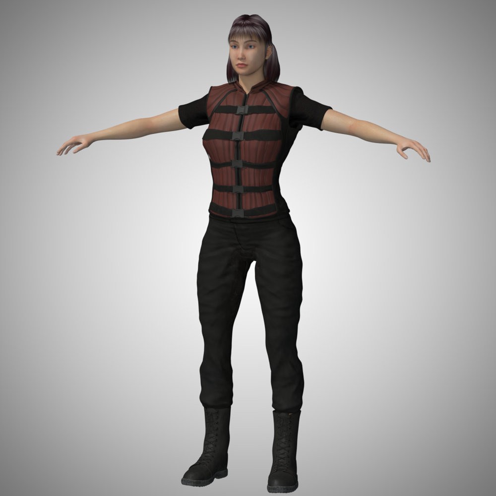 Peacekeeper Commando  for La Femme 2 for Poser by N/A