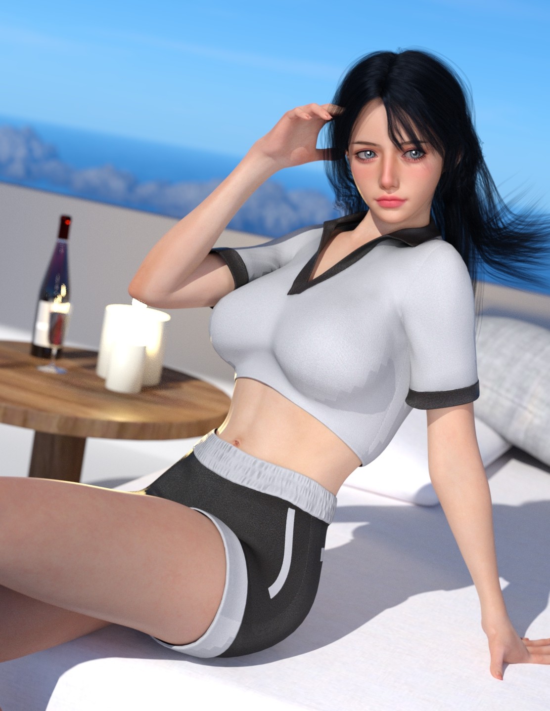 MG-Collar Polo Shirt G9 G8F dForce by N/A