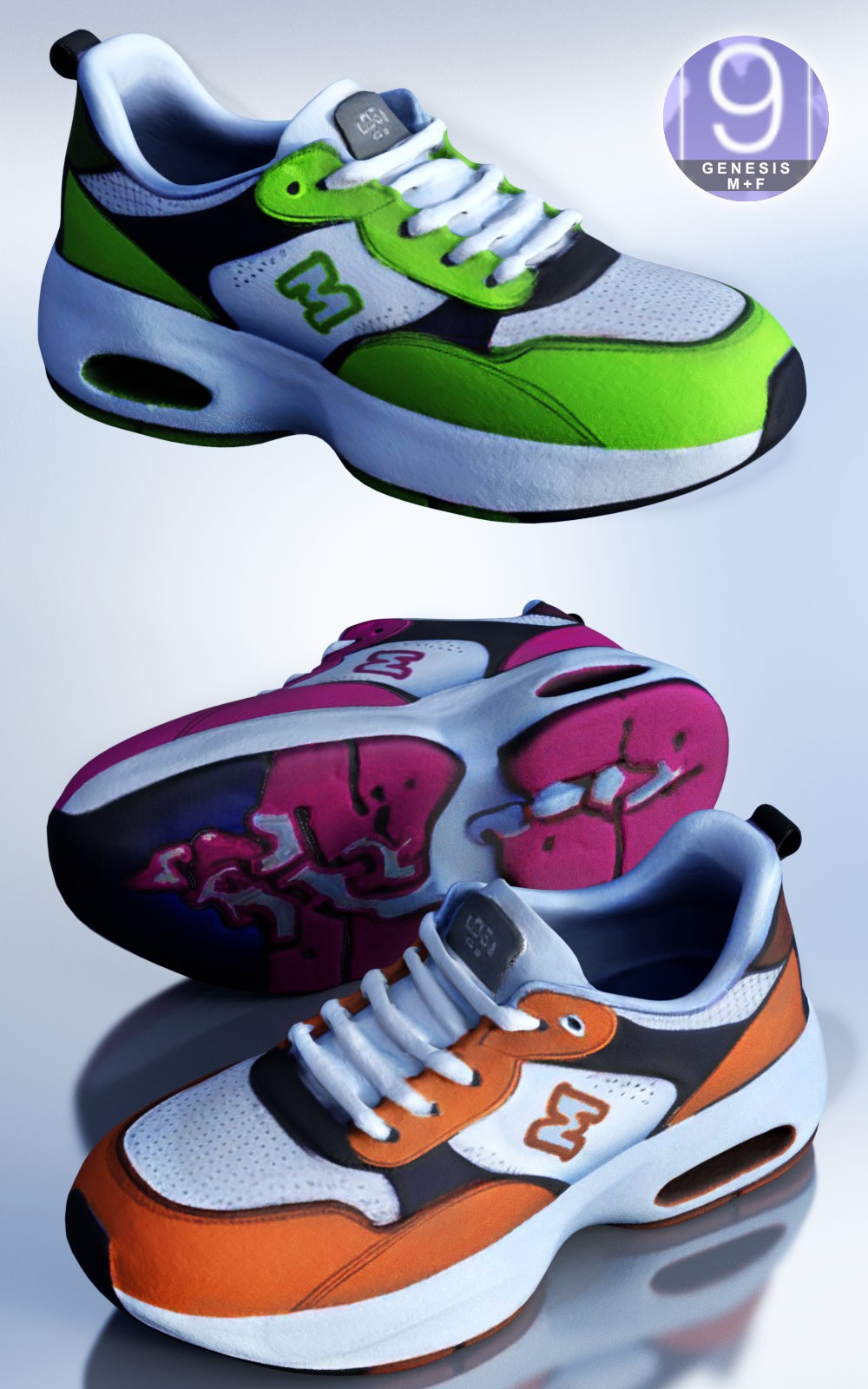 Sneakers S3 for G9 by N/A