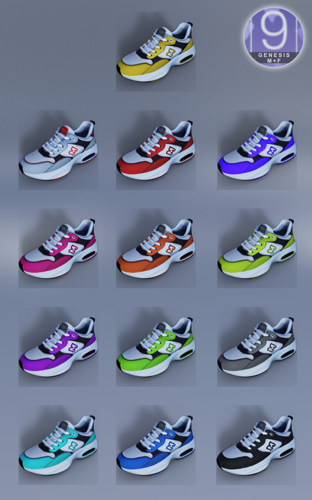 Sneakers S3 for G9 by N/A