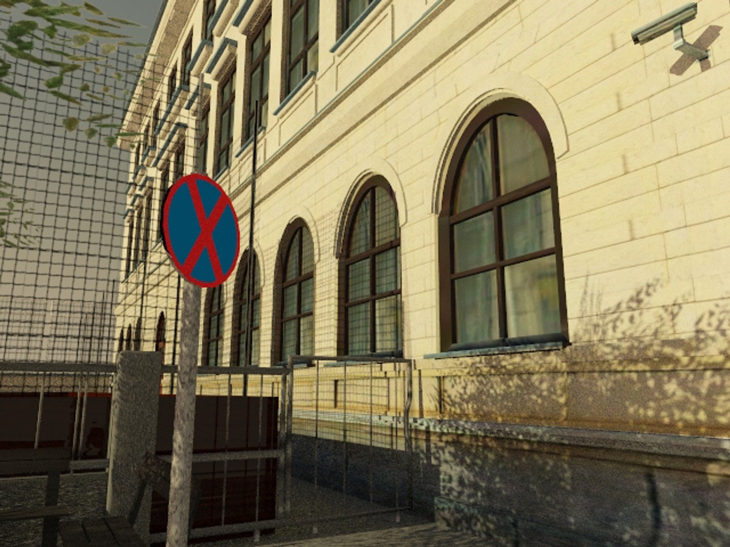 European School Building by N/A