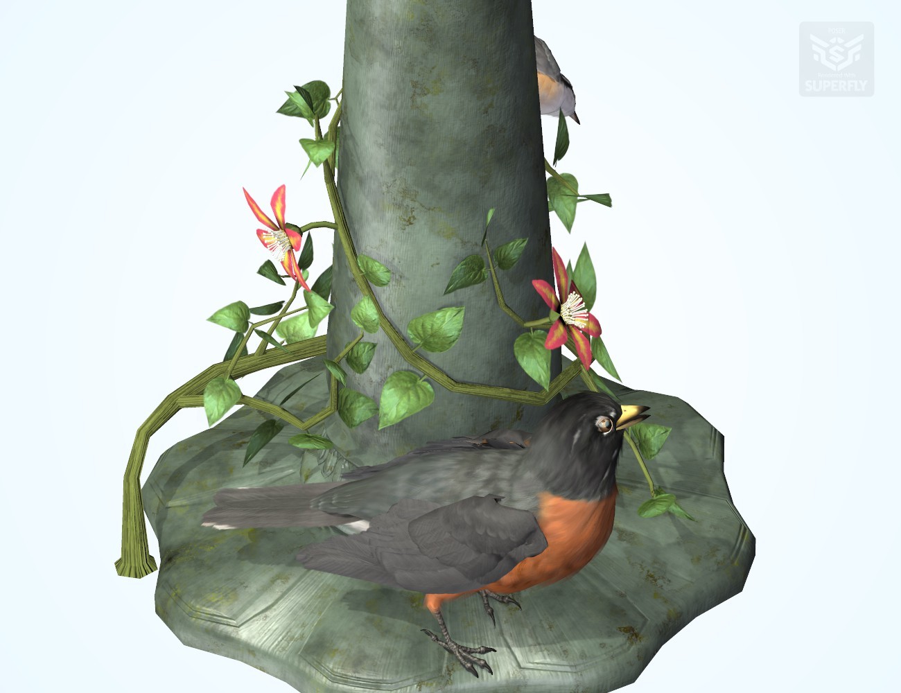 Songbird ReMix Bird Bath by N/A