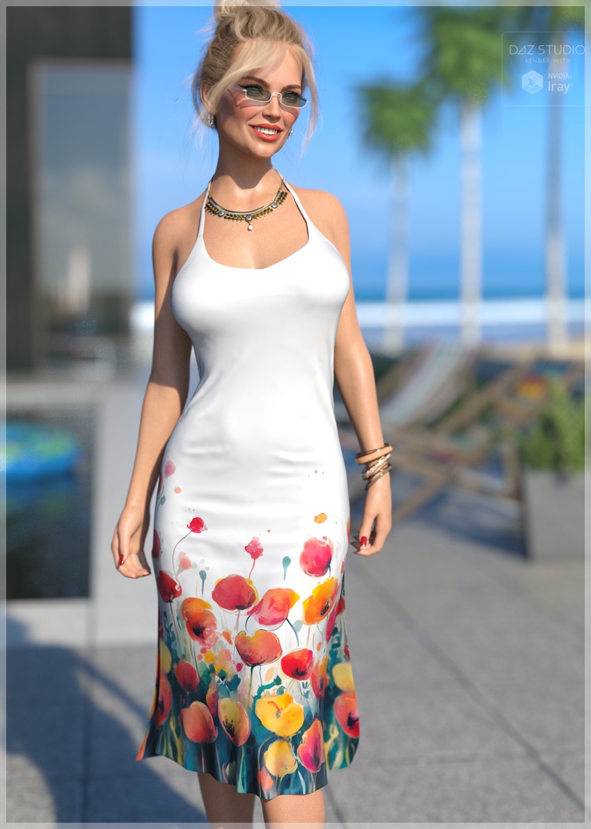 dForce Sunny Daze Sundress G8G8.1F by N/A