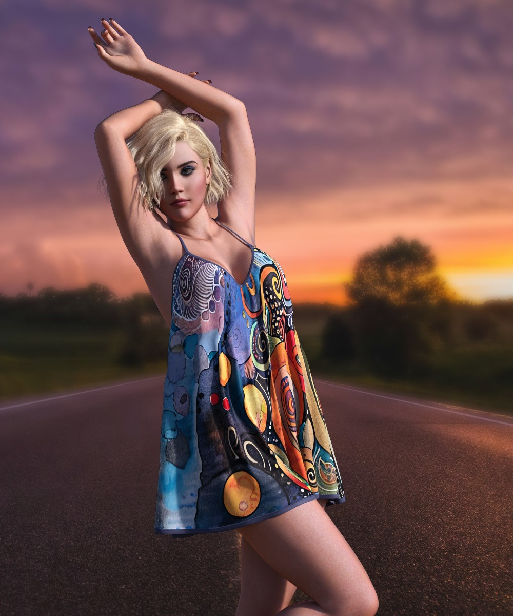 Sonny Sundress for G8/8.1 Females by N/A
