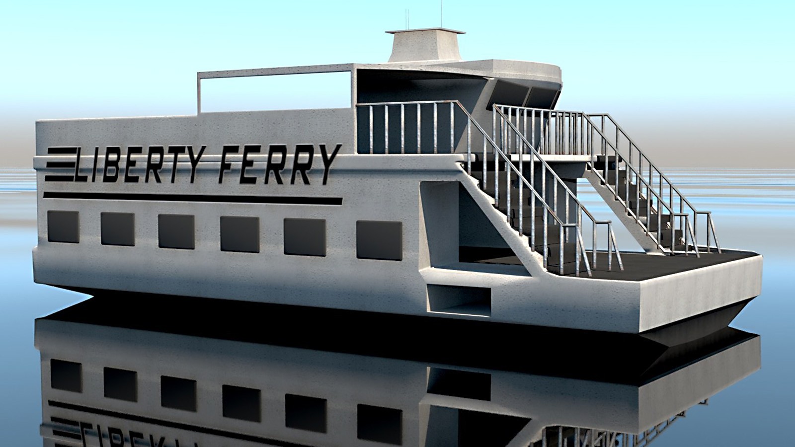 New York inspired Ferry Watercraft by N/A