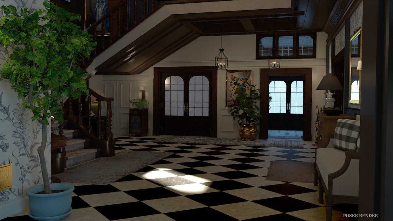 Classical Foyer by N/A
