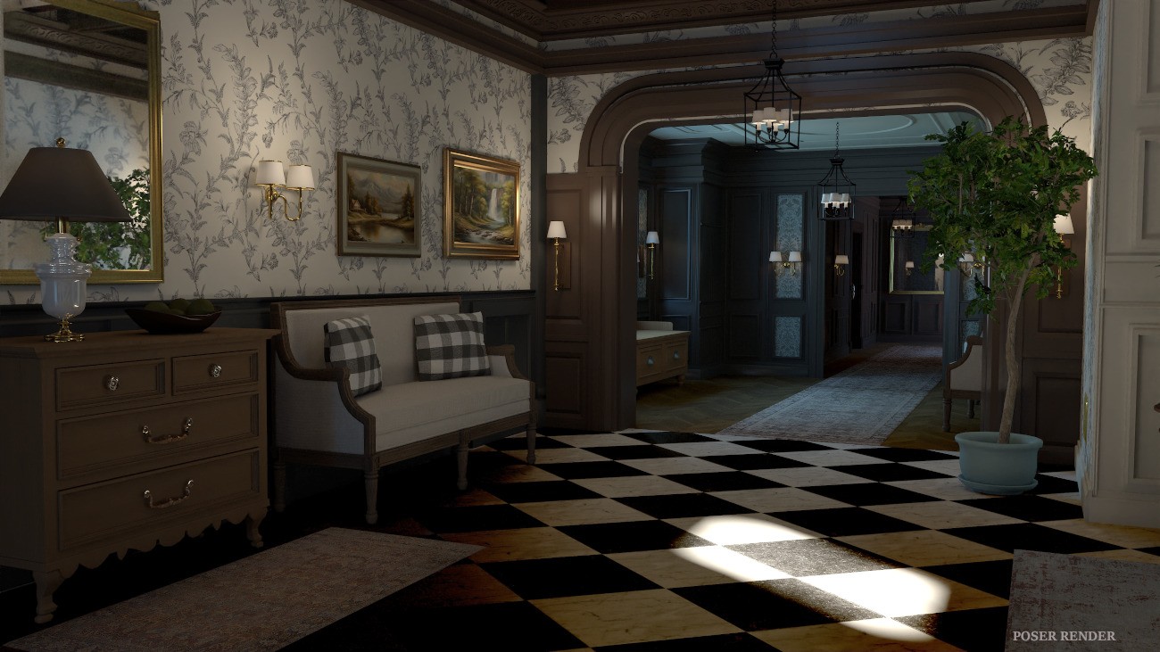 Classical Foyer by N/A