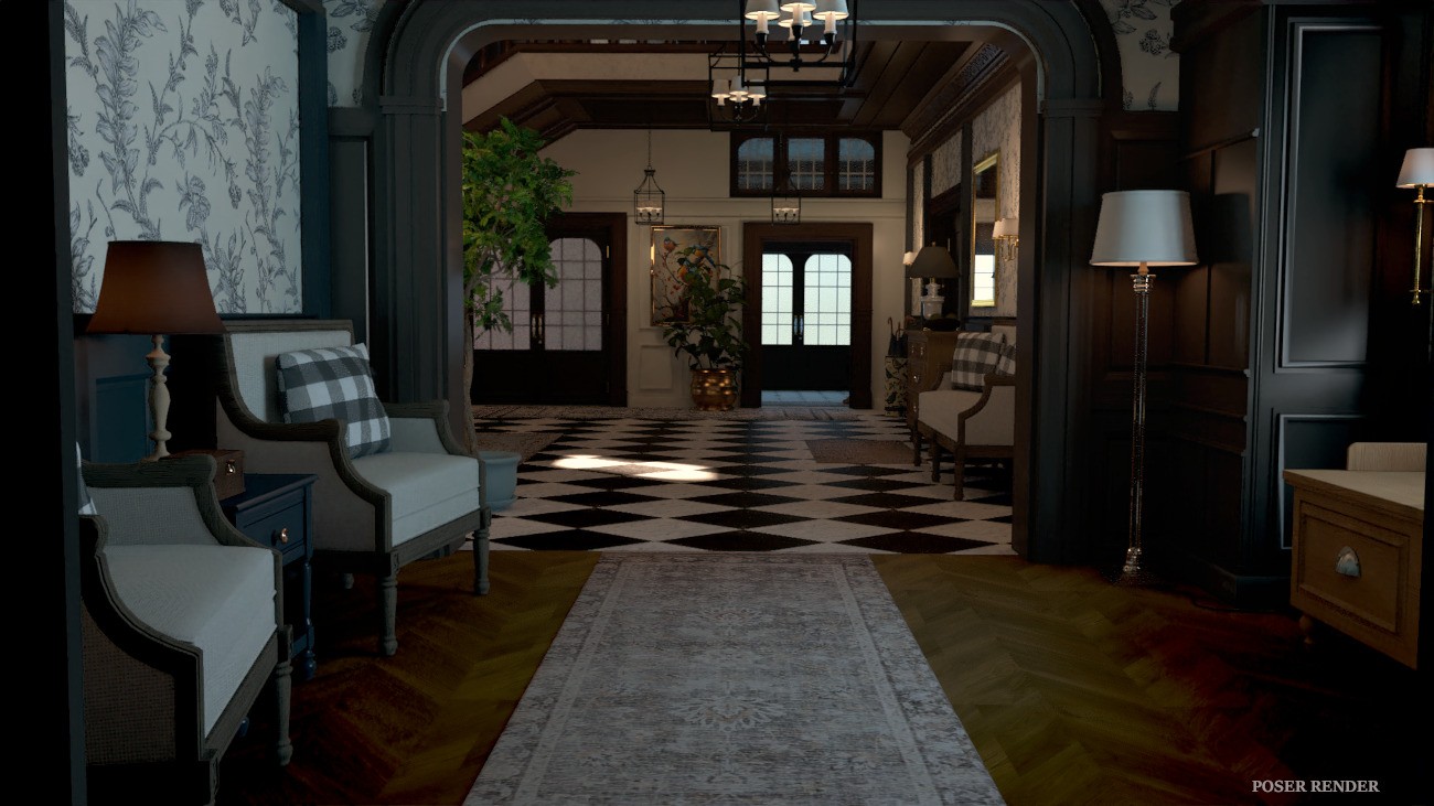 Classical Foyer by N/A