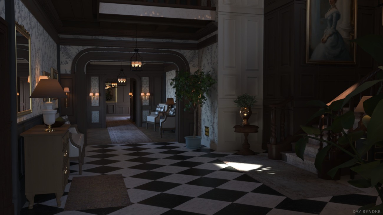 Classical Foyer by N/A