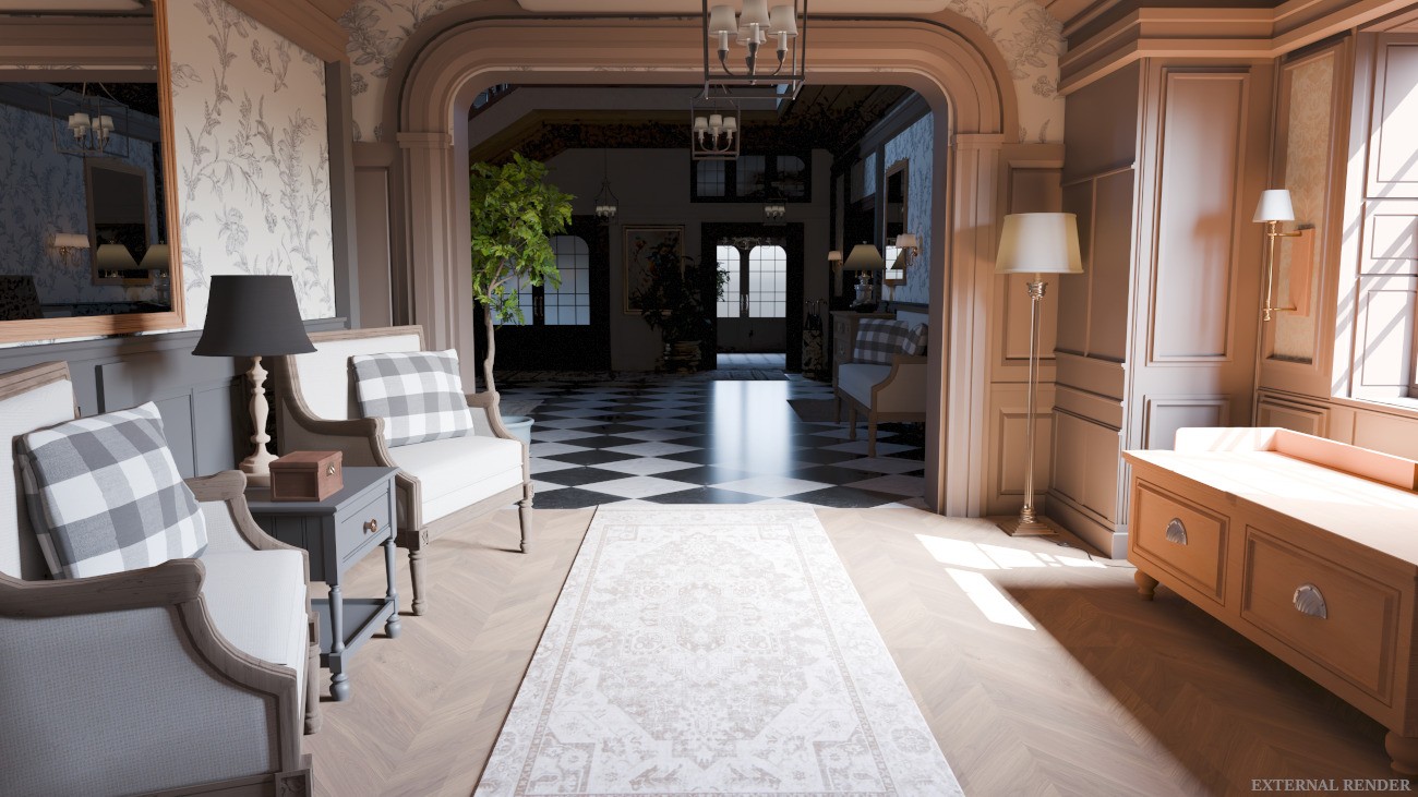 Classical Foyer by N/A