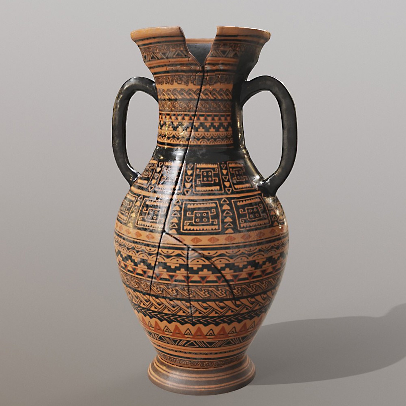 Ancient Vase Set by N/A