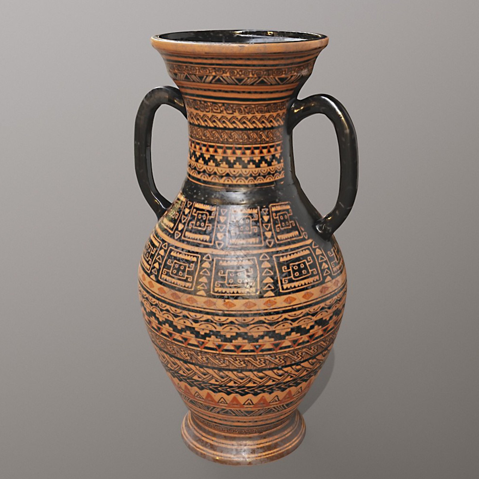 Ancient Vase Set by N/A
