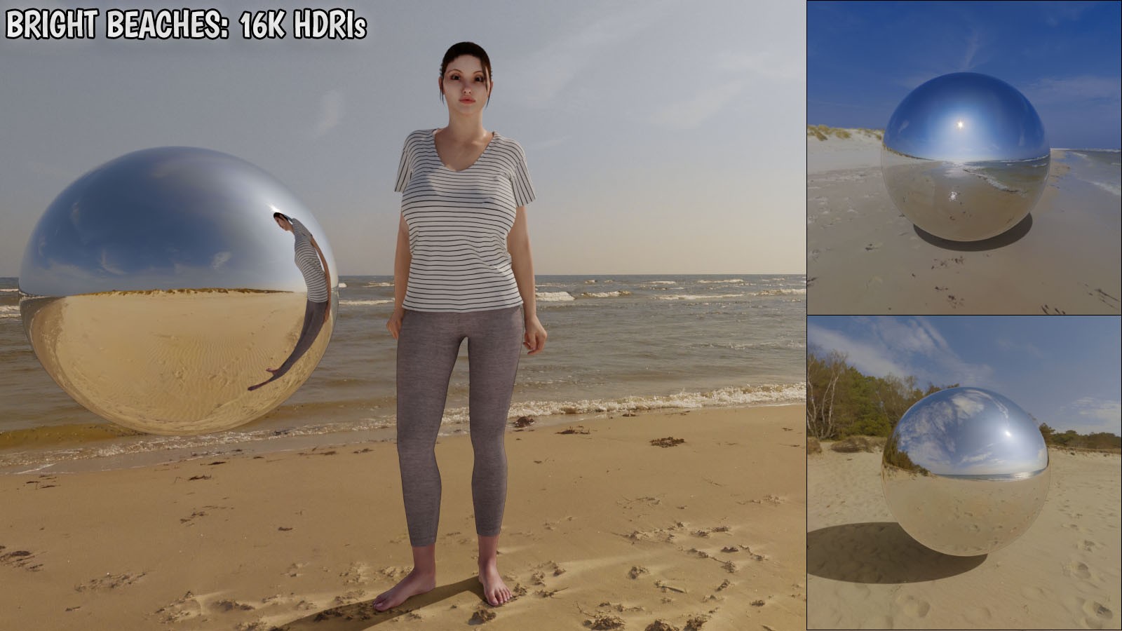 Bright Beachess: 16K HDRI's by N/A