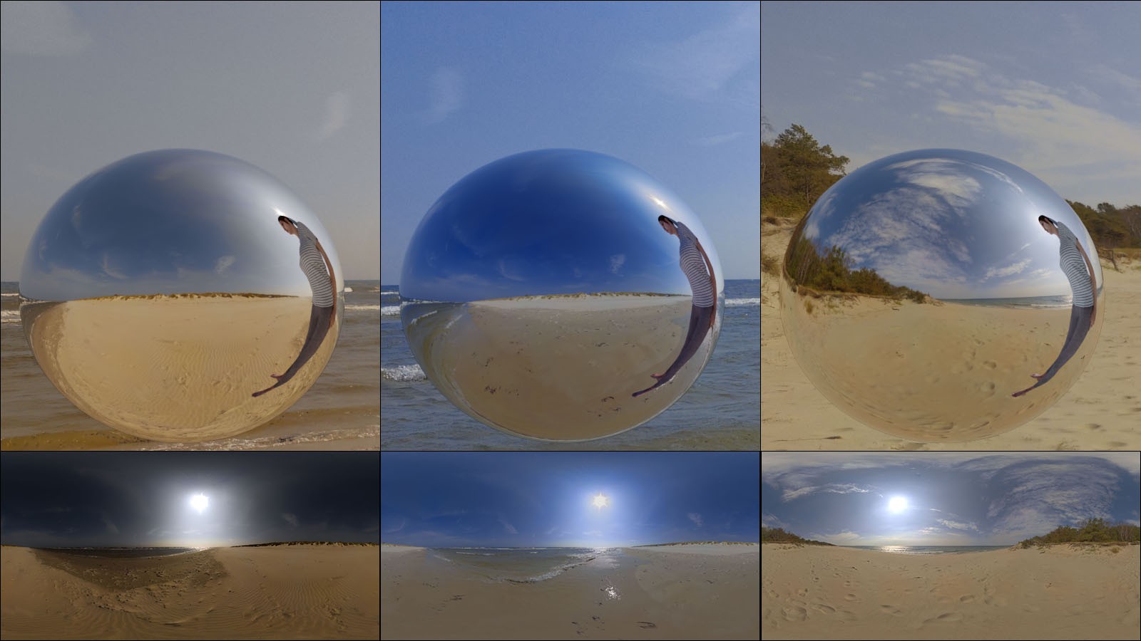 Bright Beachess: 16K HDRI's by N/A