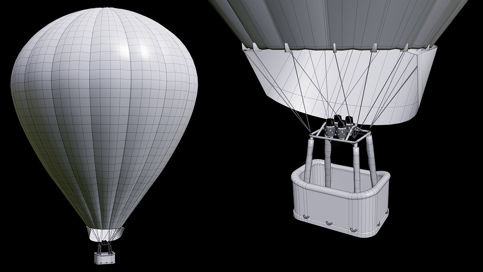 Hot Air Balloon by N/A