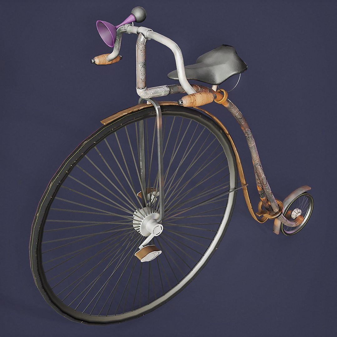 Antique Bicycle by N/A