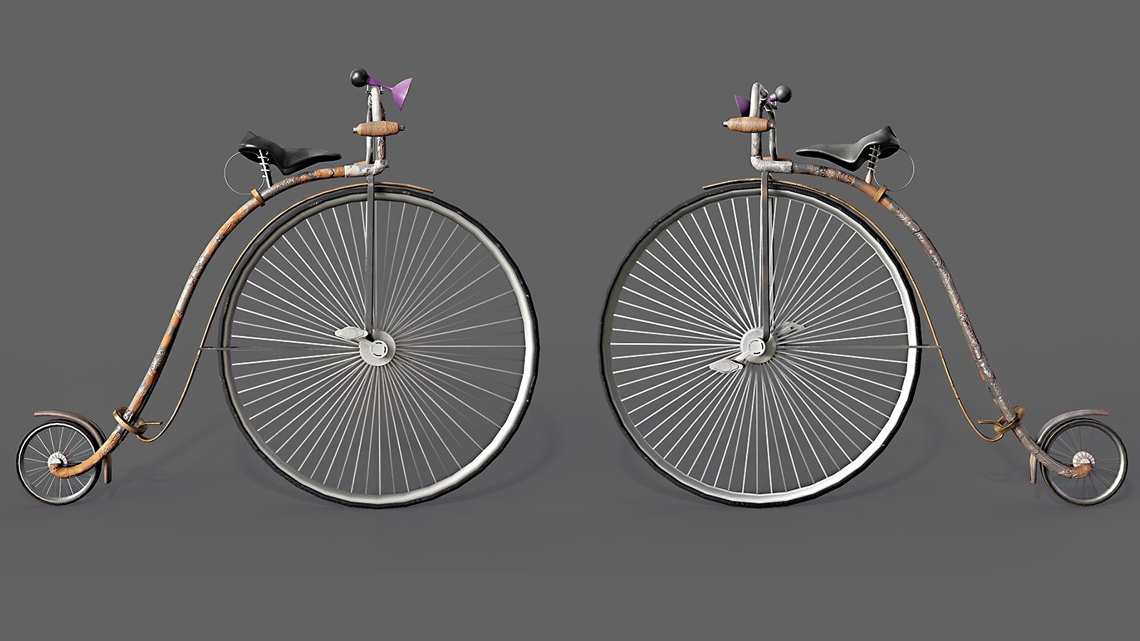 Antique Bicycle by N/A