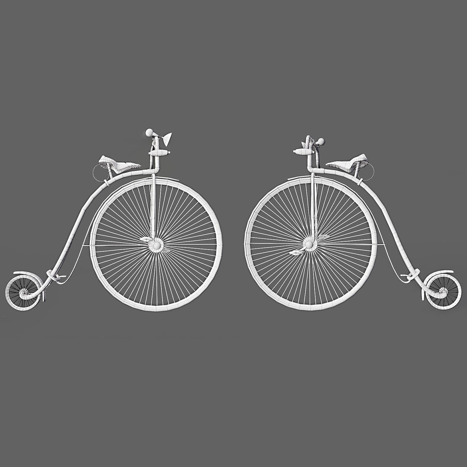 Antique Bicycle by N/A