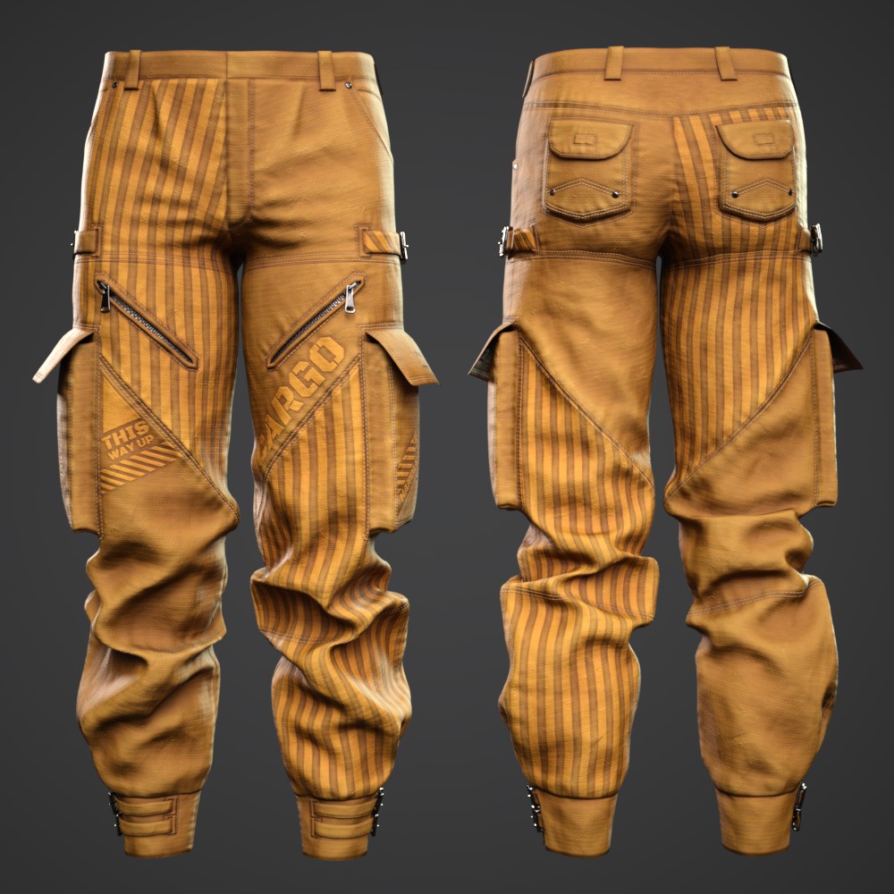dForce Cargo Pants and Shorts for G8M, G8F and G9 by N/A