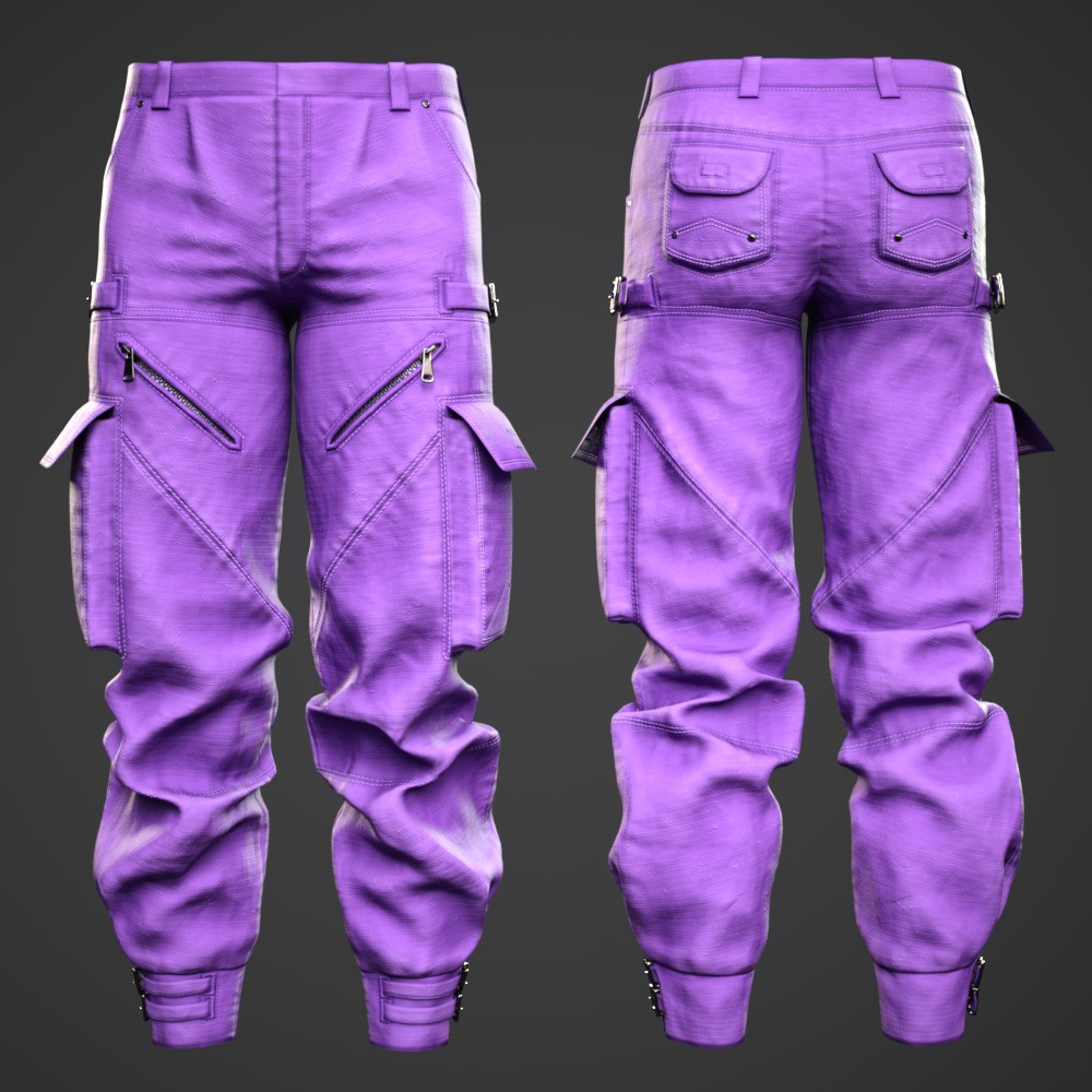 dForce Cargo Pants and Shorts for G8M, G8F and G9 by N/A