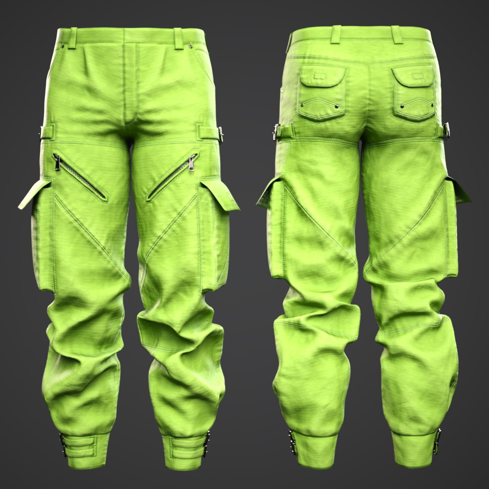 dForce Cargo Pants and Shorts for G8M, G8F and G9 by N/A