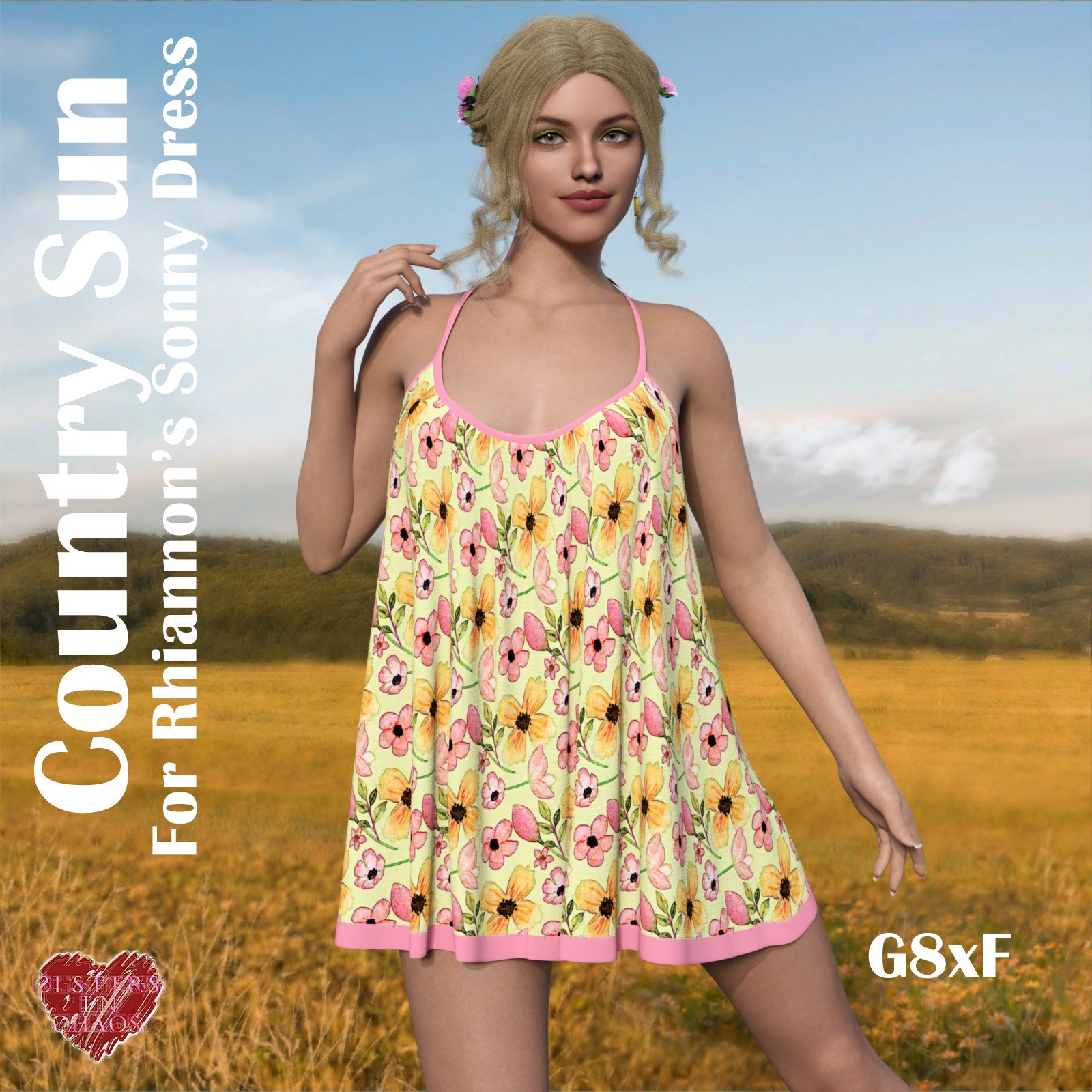 SIC Country Sun Add-On for dForce Sonny Dress for G8xF by N/A