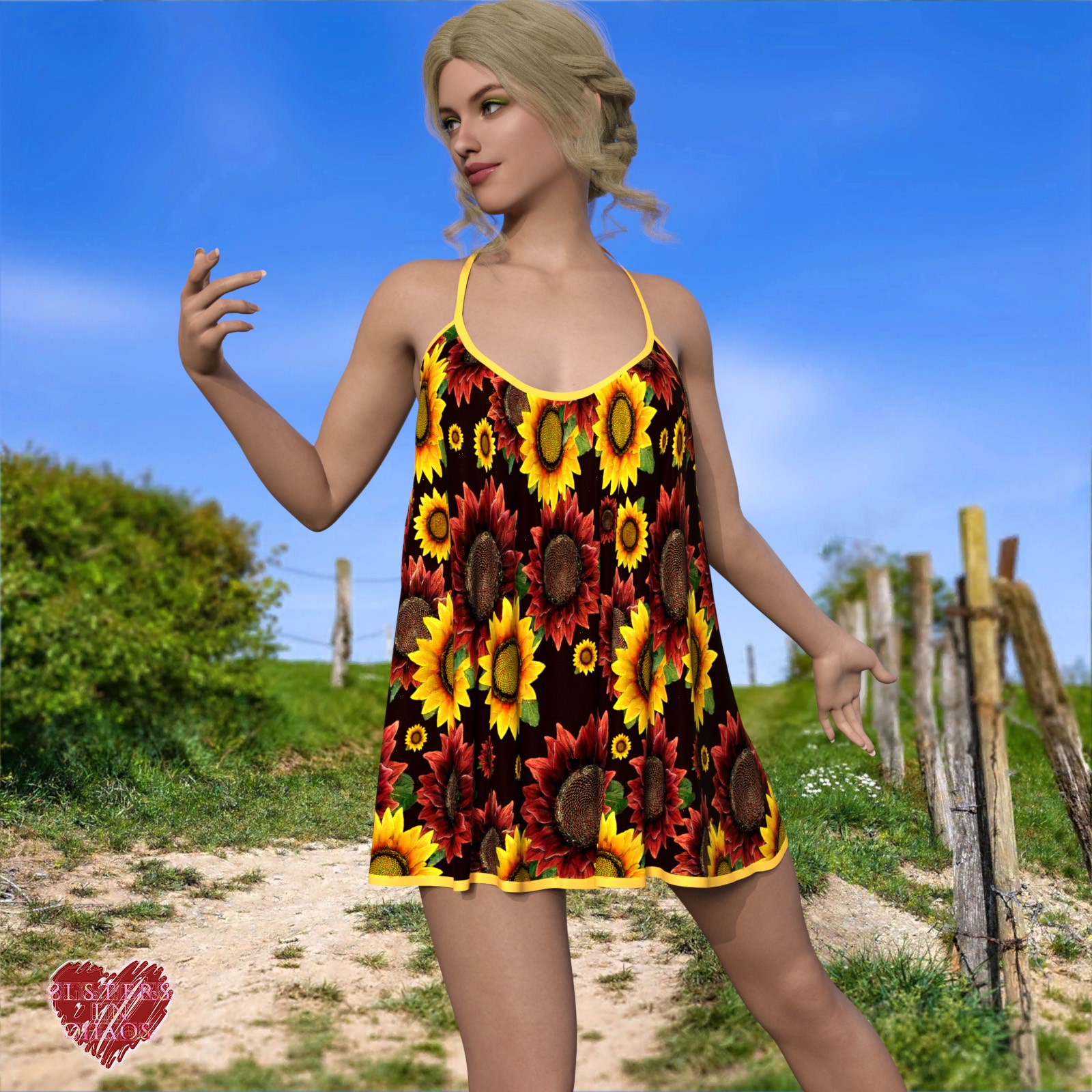 SIC Country Sun Add-On for dForce Sonny Dress for G8xF by N/A