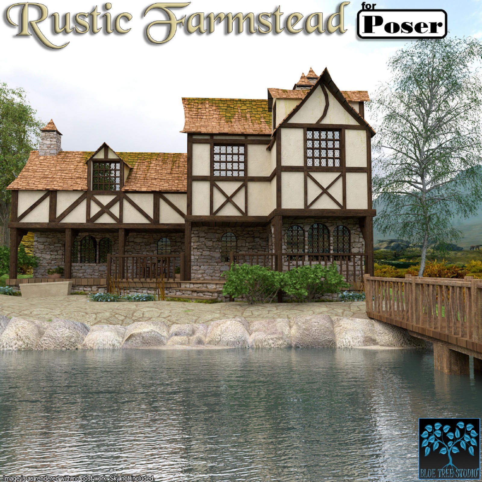 Rustic Farmstead for Poser by N/A