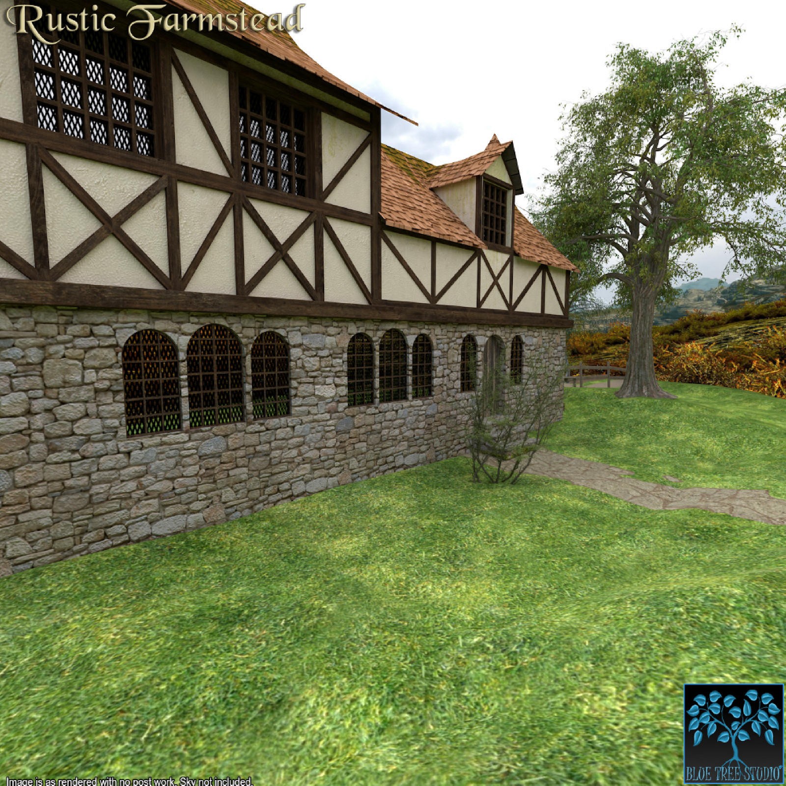 Rustic Farmstead for Poser by N/A