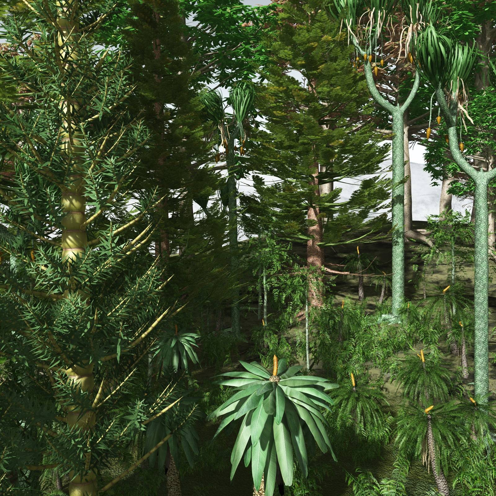 EVERYPlant Permian Biome for Poser by N/A