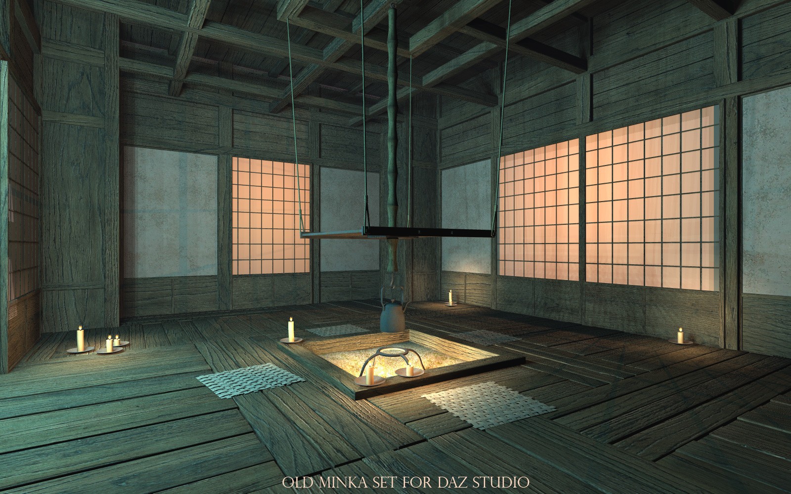 Old Minka set for Daz Studio by N/A