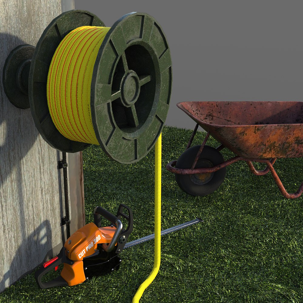 Gardening Tools for Daz Studio by N/A