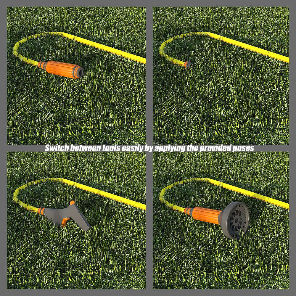 Gardening Tools for Daz Studio by N/A