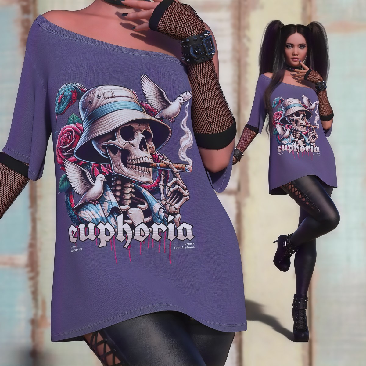 Lark TShirt Dress for G8/8.1 Females by N/A