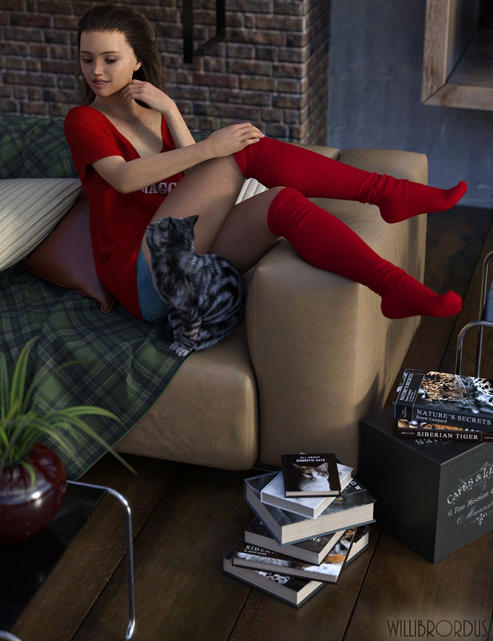 3DL Lots O' Socks For Genesis 8 Females by N/A
