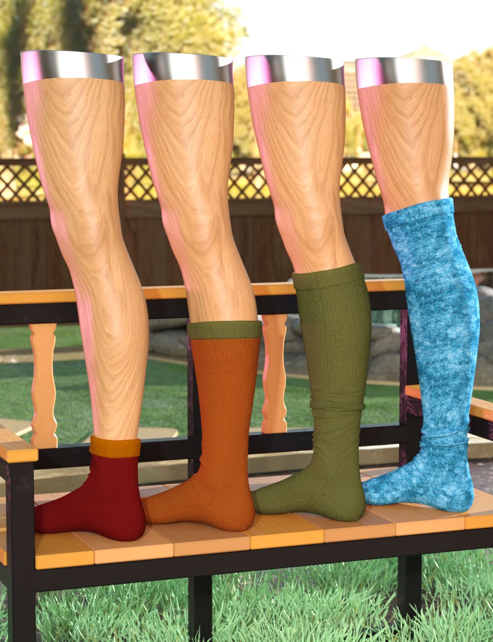 3DL Earth Works For Lots O' Socks G8F & G9 by N/A