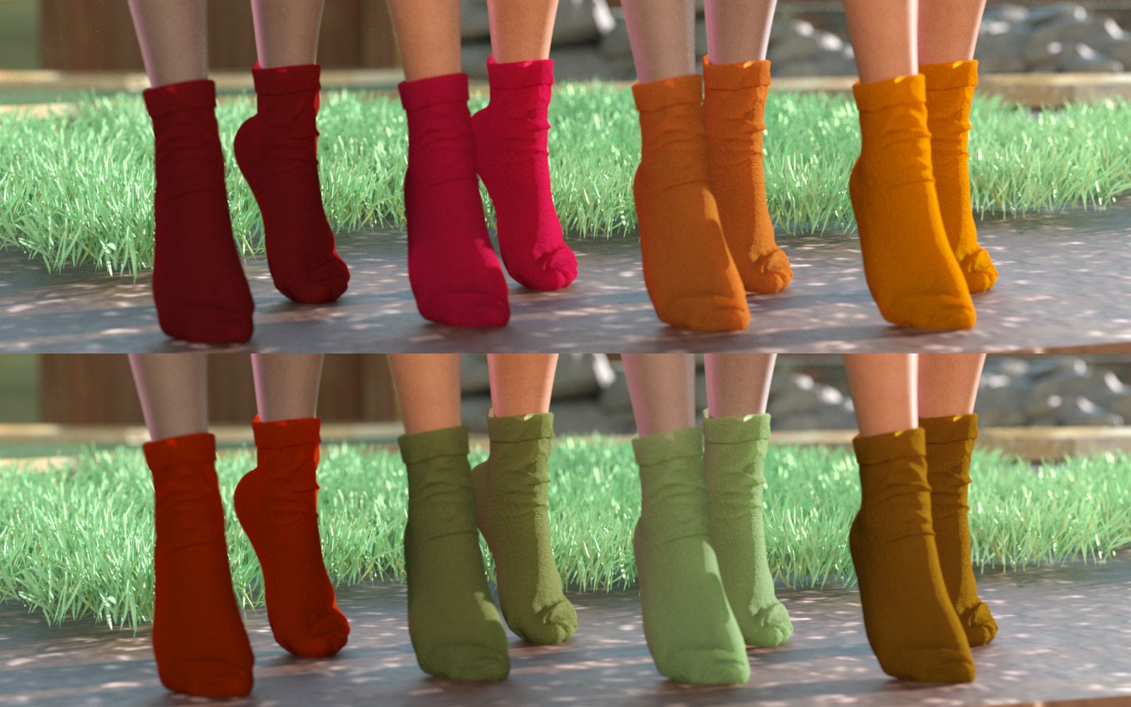3DL Earth Works For Lots O' Socks G8F & G9 by N/A